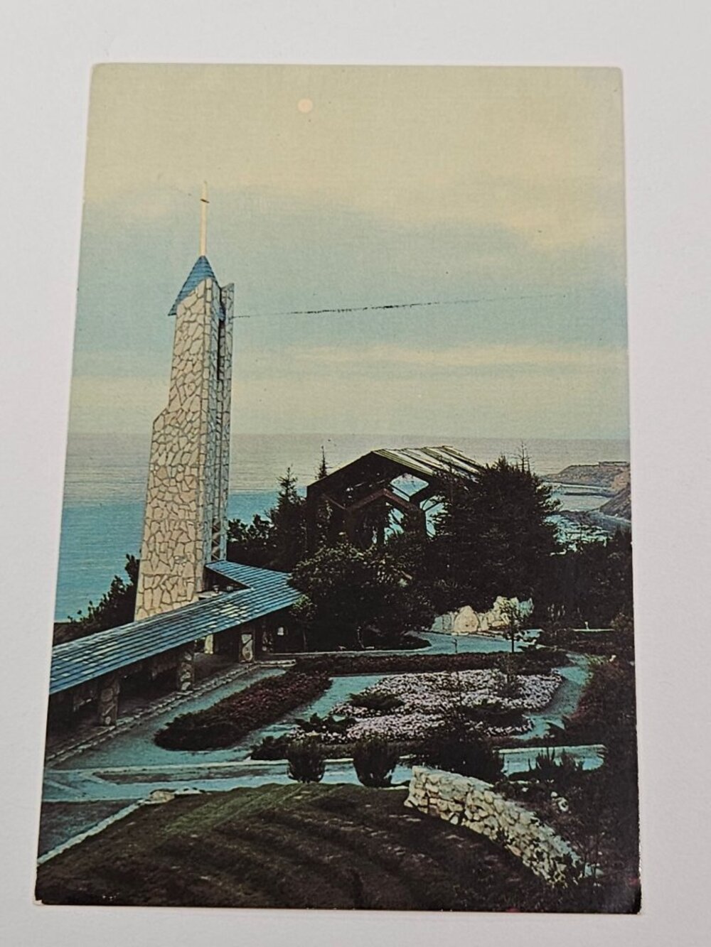 The Wayfarer's Chapel Portuguese Bend California Postcard